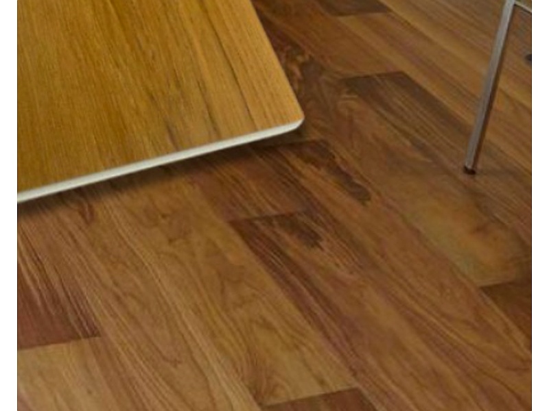Piso laminado tipo madera café oscuro Mexico