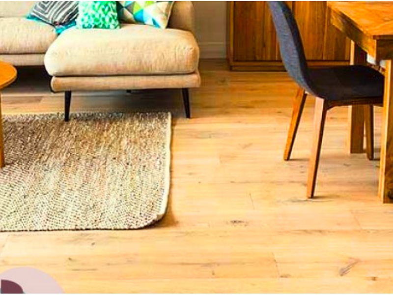 Piso laminado café claro tipo madera Mexico