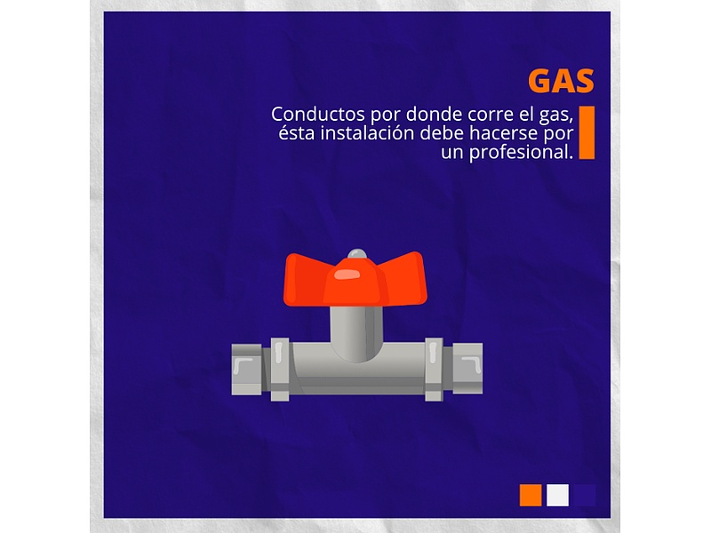 Instalación de gas México