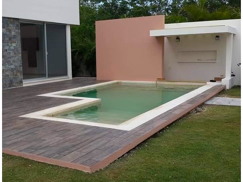Construcción de piscina México