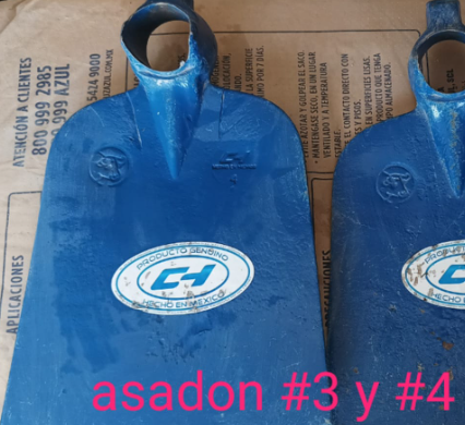 Asadón #3 y #4 para construcción México
