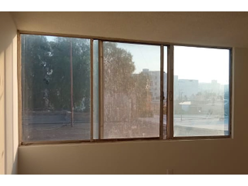 Ventana aluminio acabado anodizado Mexico