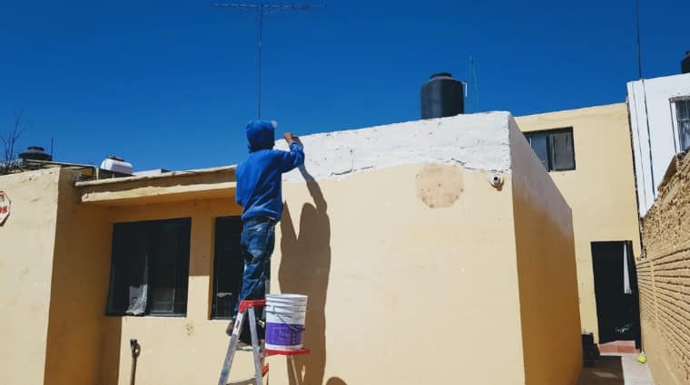 Remodelación De fachada de Casa personal México