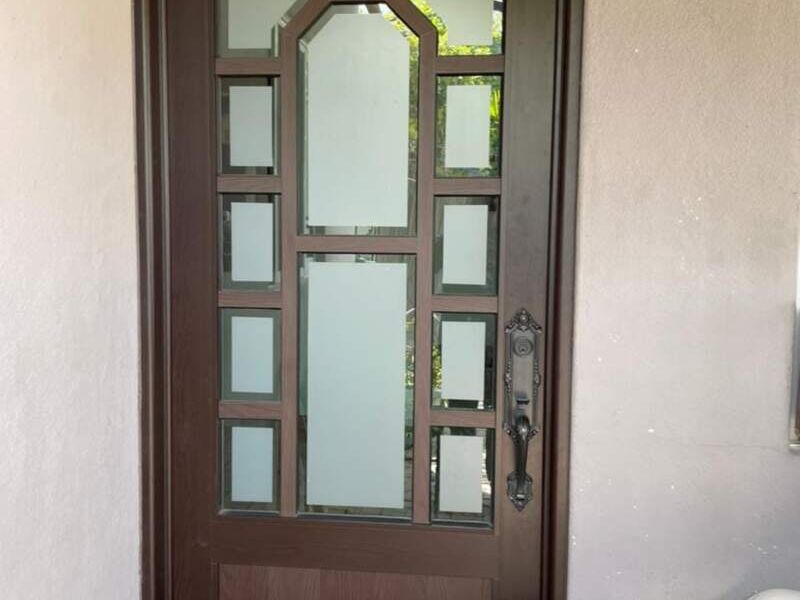 Puerta de aluminio El Rulas Guadalajara