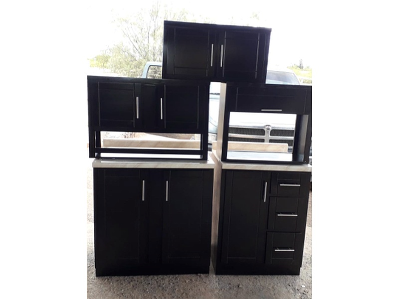 Mueble Negro PVC Mexico