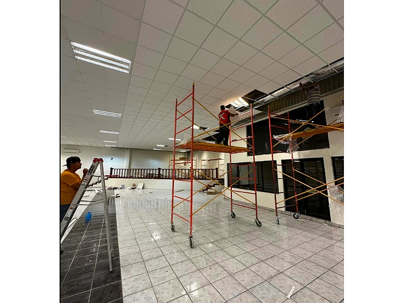 Instalación de andamios México