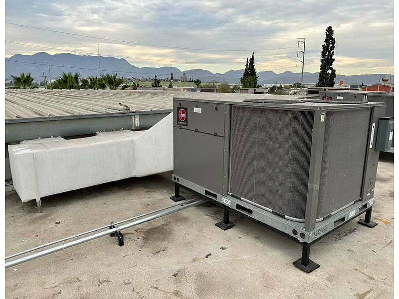 Instalación de climatización externa México