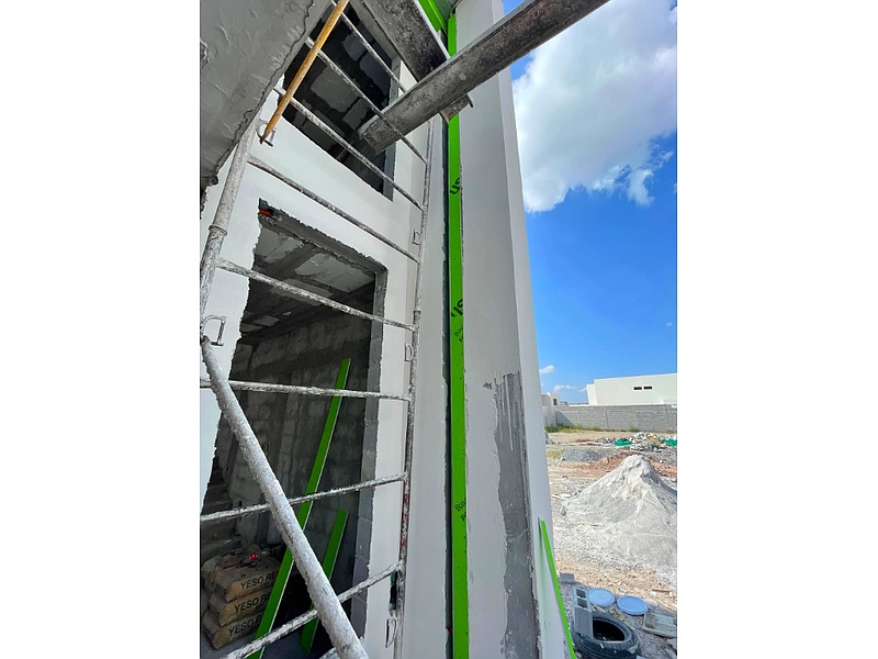 Construcción de fachadas México