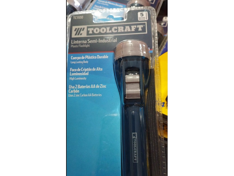 Linterna Semi-Industrial Toolcraft Mexico
