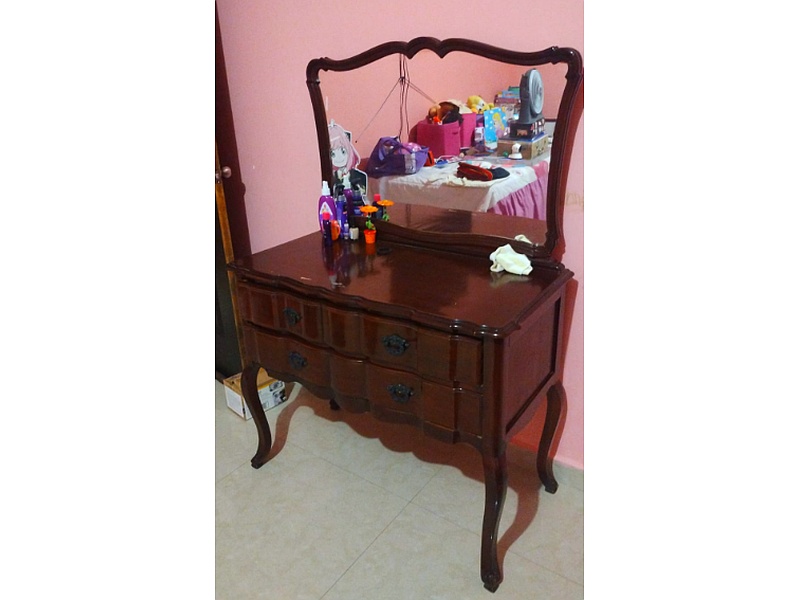 tocador de madera Saltillo Carpinteria "El Rústico"