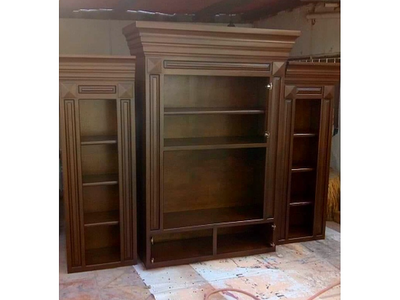 Librero de madera Saltillo Pintura y acabados Saltillo