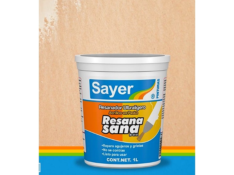 Resanador para pared ultraligero Mexico