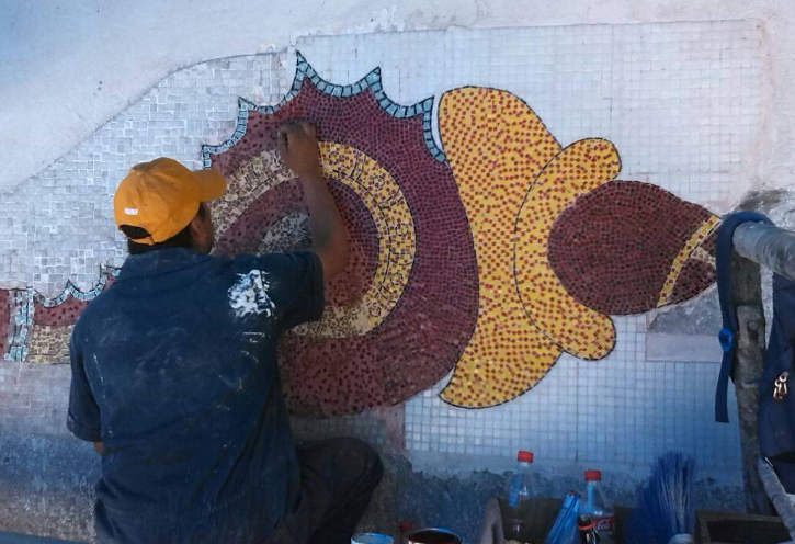 Restauración de mosaicos Mexico