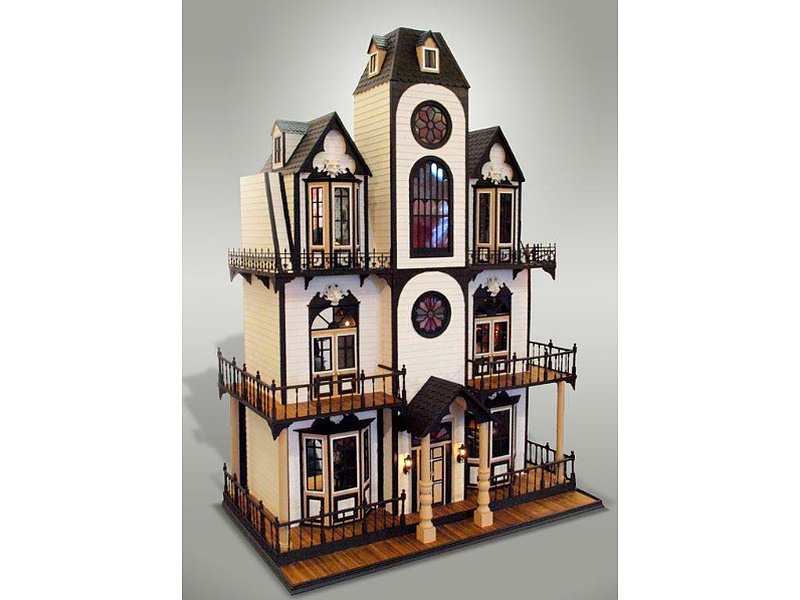  Diseño de casa miniatura Colonial México