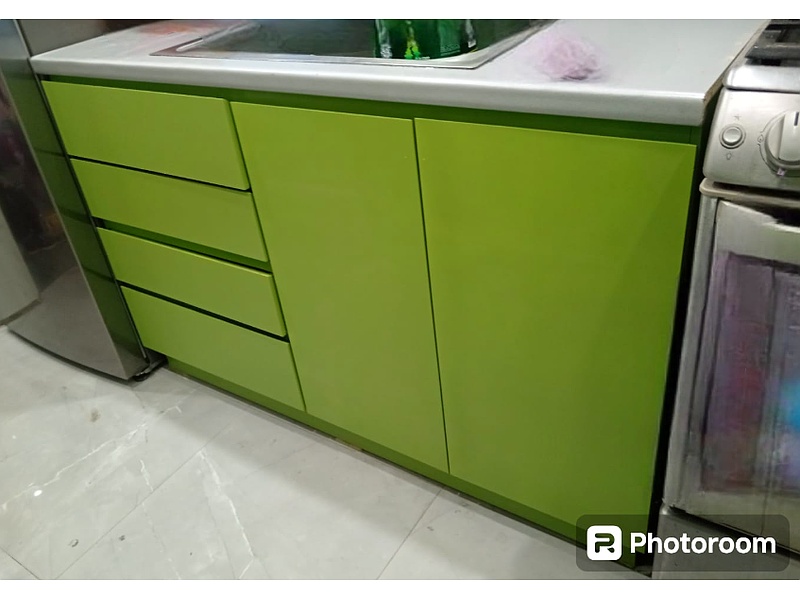 Modular de baño verde México