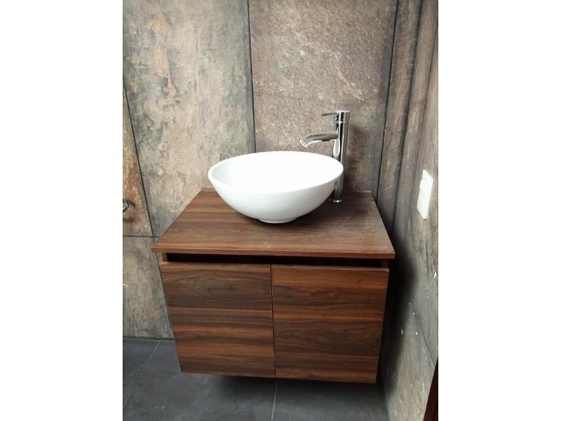 Muebles de madera para baño México