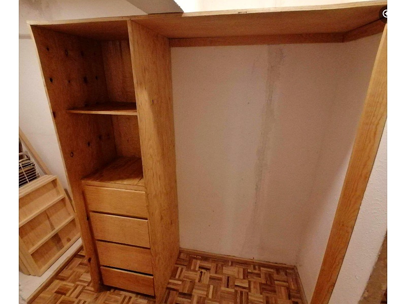 vestidor abierto CDMX Carpintería y Ebanistería Joliver