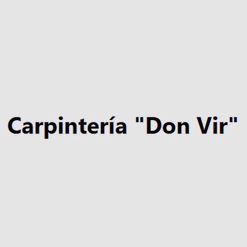 Carpintería "Don Vir"