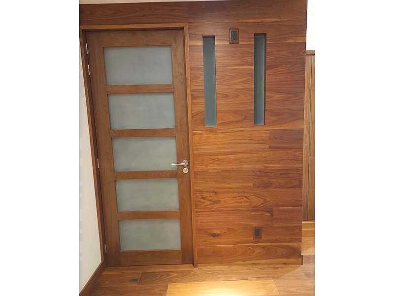 Puerta Madera Vintage Oficina México
