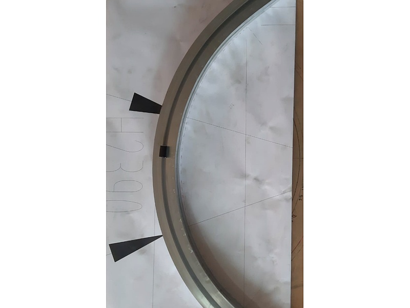 Perfil Aluminio Arco Doble Guerrero MABER Aluminio
