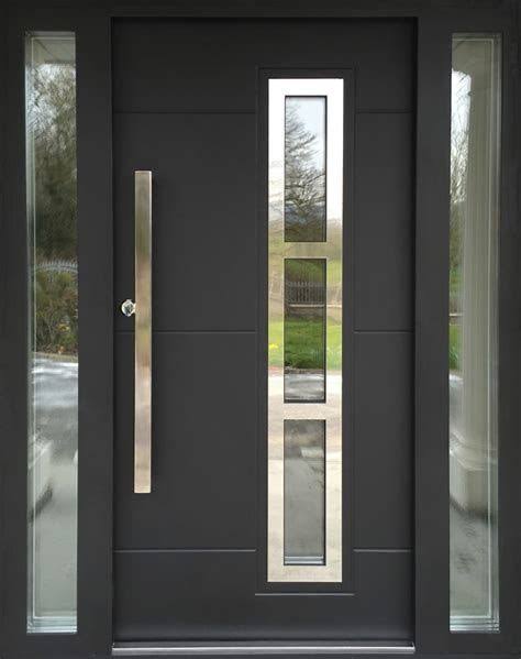 Puerta de Lujo con partes de Aluminio México