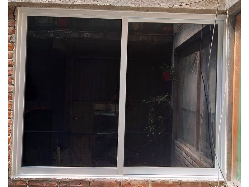 Ventana corrediza de aluminio Mexico