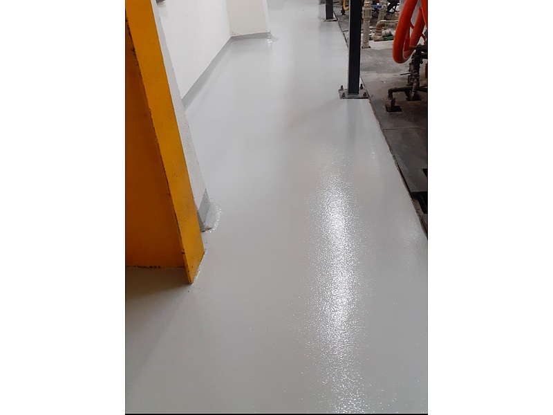 Piso Industrial Blanco Hueso México