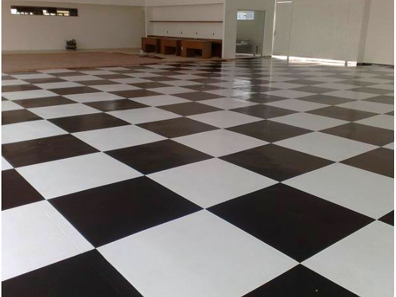 Piso decorativo dos colores México 
