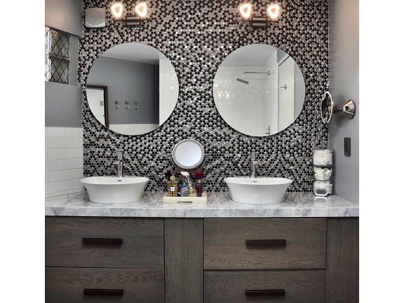 mueble de baño doble CDMX Cactus Arquitectura