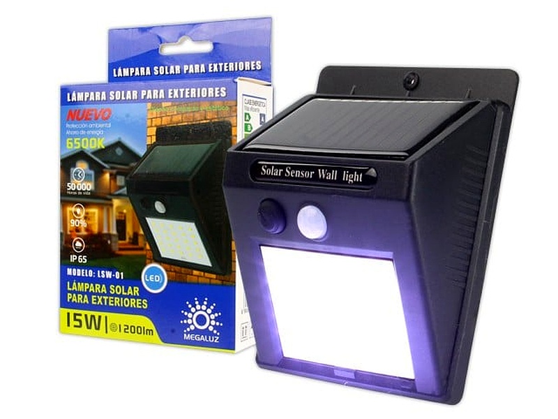 Lampara Luz Solar LED Colinas Electrónica e Iluminación LED México