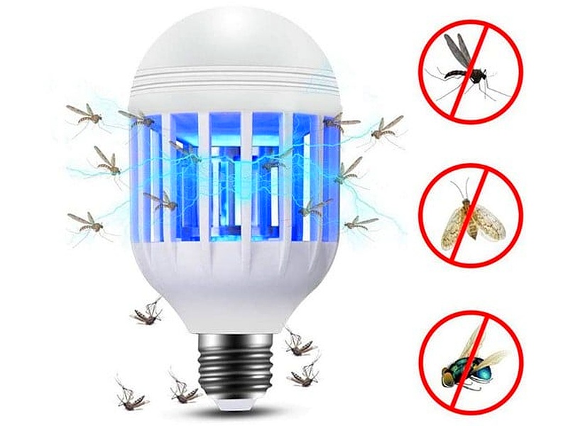 Foco Mata Mosquito blanco Colinas Electrónica e Iluminación LED México