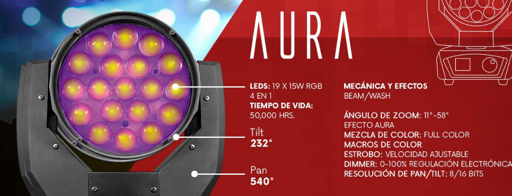 Iluminacion Aura Mexico