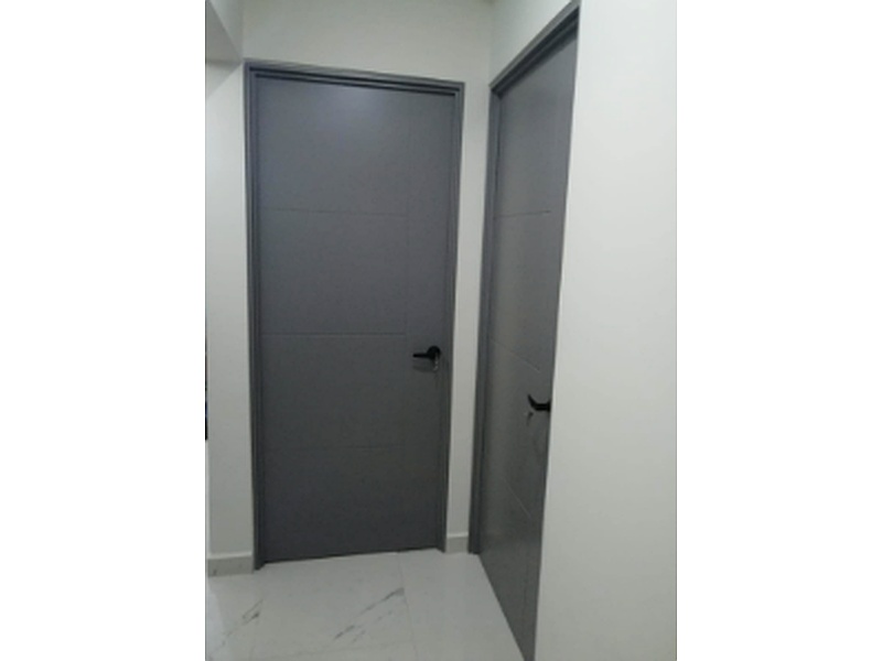 Puerta de Madera Gris México