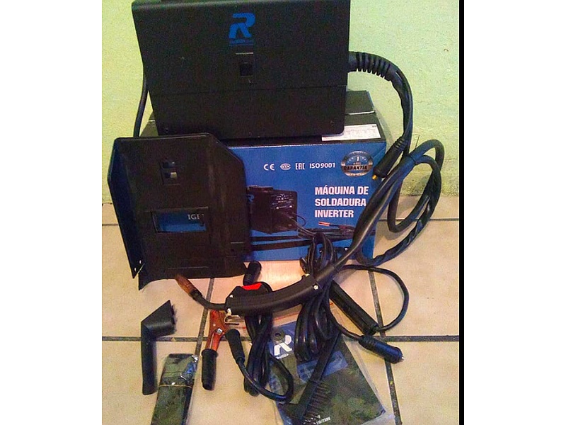 KIT MAQUINA DE SOLDURA INVERTER CON CABLE MEXICO