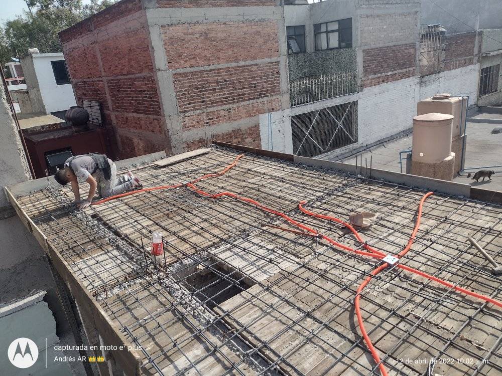 Colado de losa para Construcción México
