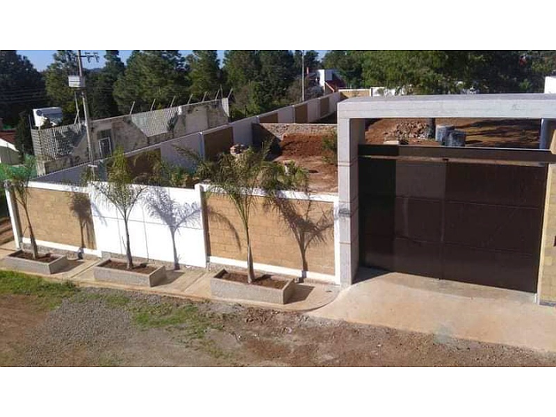 Puerta seguridad metal México 