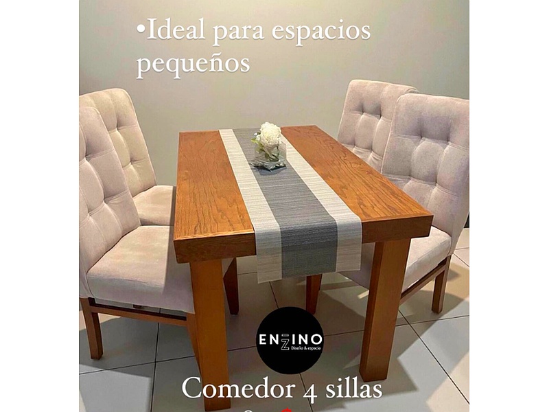 COMEDOR PEQUEÑO PARA 4 PERSONAS MEXICO