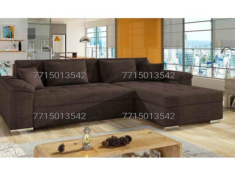 Sala Escuadra Café CDMX Muebles en Oferta Amy 2