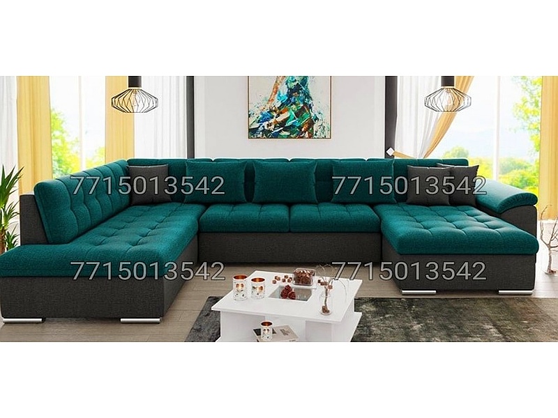 Sala Herradura Verde CDMX Muebles en Oferta Amy 2