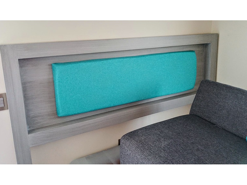 cabecera de melamina CDMX Muebles En Madera LILU