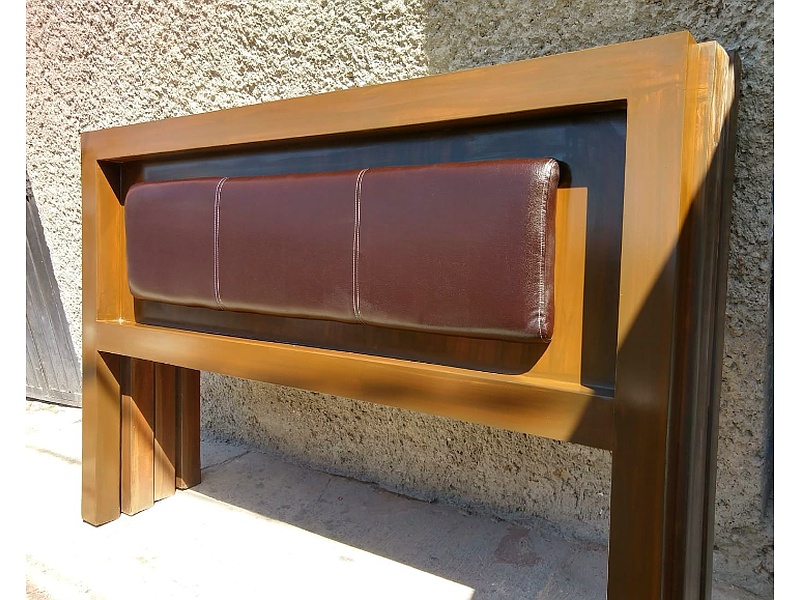 cabecera de cama con acolchado CDMX Muebles En Madera LILU