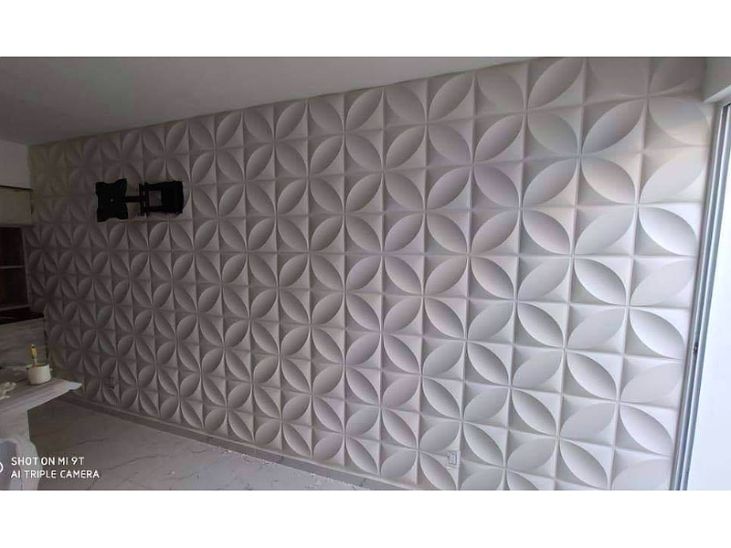 Pared 3D Formas Circular Zaragoza Cantal . Diseño