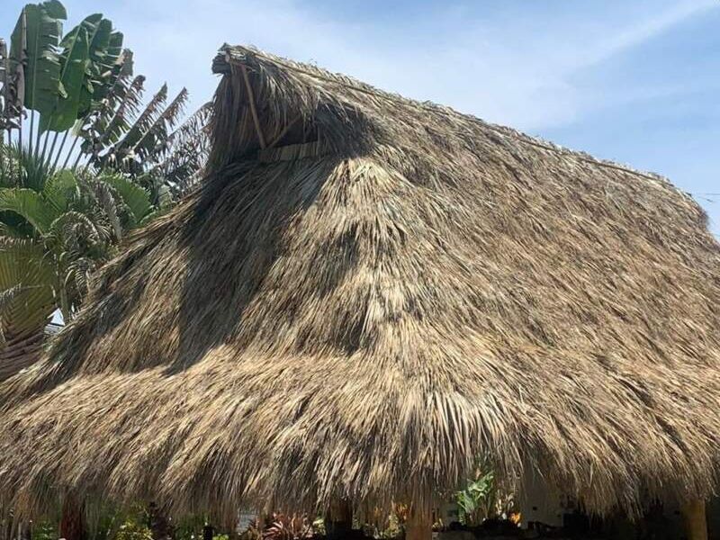 CONSTRUCCION  DE CASAS DE PALAPA