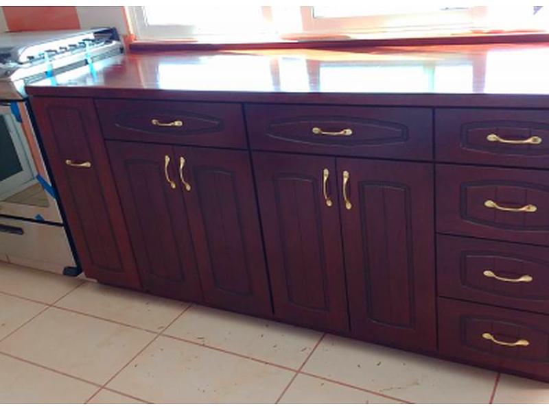 Mueble Cocina Madera Chocolate México