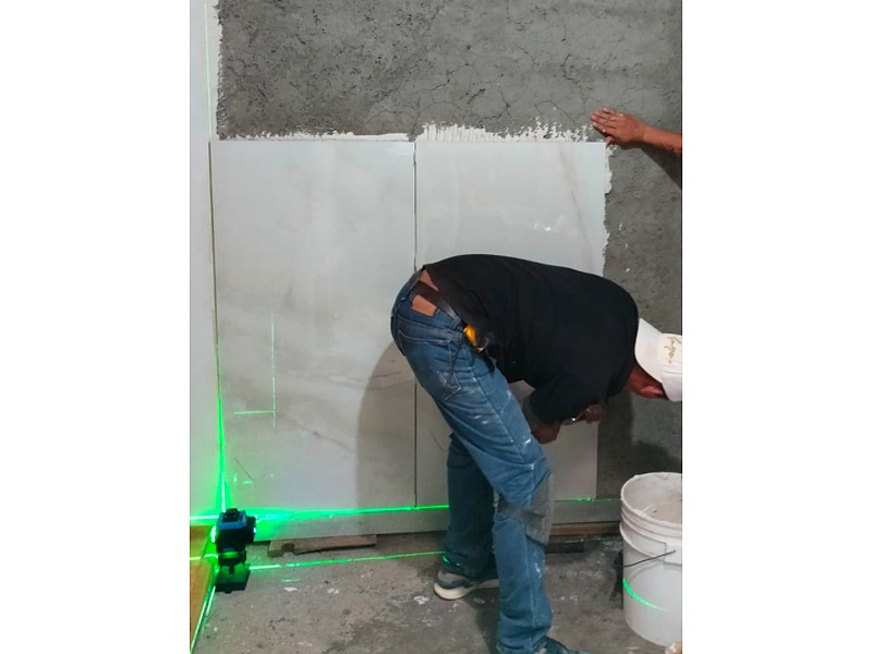 Instalación de ceramica en pared Mexico
