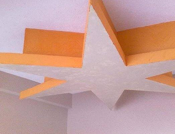 Diseño de Plafón con Forma de Estrella México