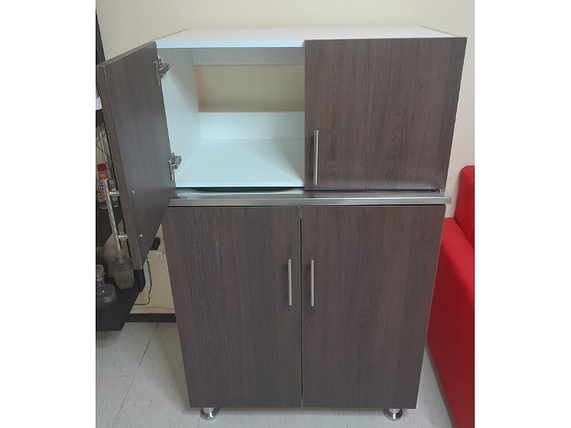Mueble Cocina Microondas marrón Zaragoza Duchas eléctricas con instalación y artículos para su hogar