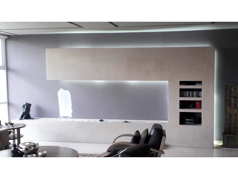 rack de tv con led CDMX Iluminacion y remodelaciones