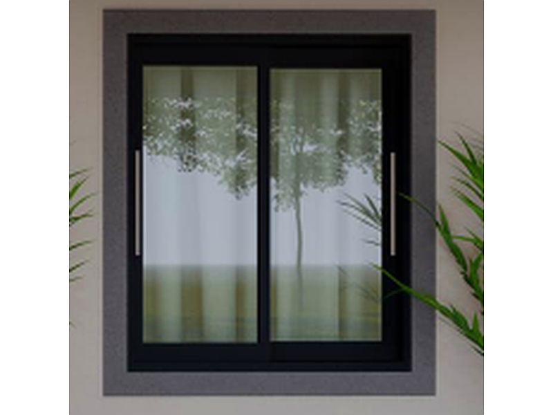 Ventana Marco Aluminio Negro Hidalgo Arquitectura GZ