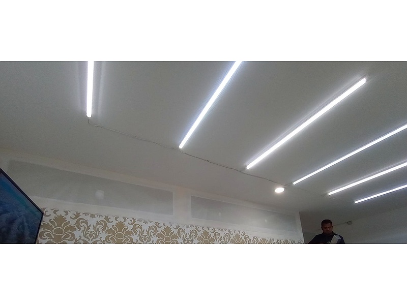 Instalación de cielo raso con luces Mexico